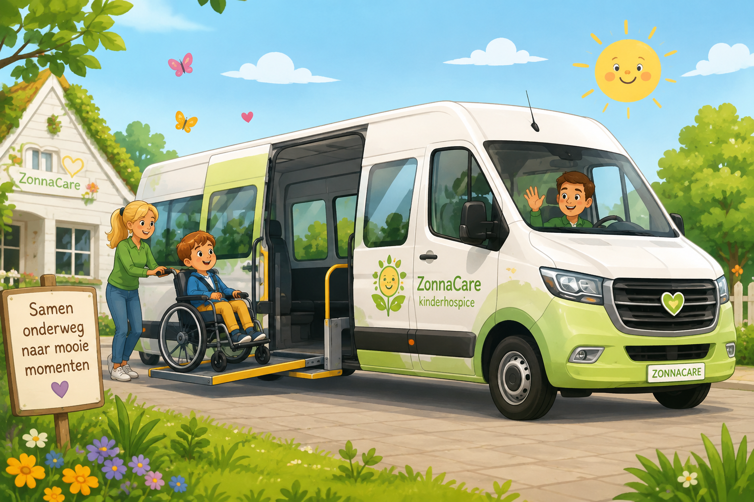 Nieuwe elektrische rolstoelbus